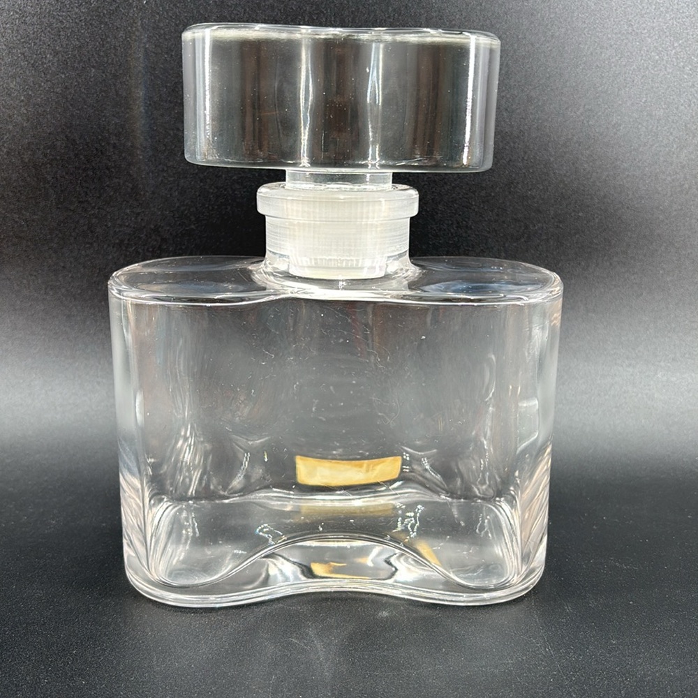 Large glass factice dummy Estee Lauder perfume bottle